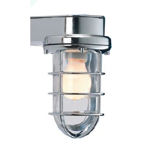 Mega LED - Docking Light - Wall Type, Nautical Style Light, From Polished Brass, For E26/E27 Bulbs, IP55 (30102) - Apollo Lighting Mega LED - Docking Light - Wall Type, Nautical Style Light, From Polished Brass, For E26/E27 Bulbs, IP55 (30102) - Apollo Lighting