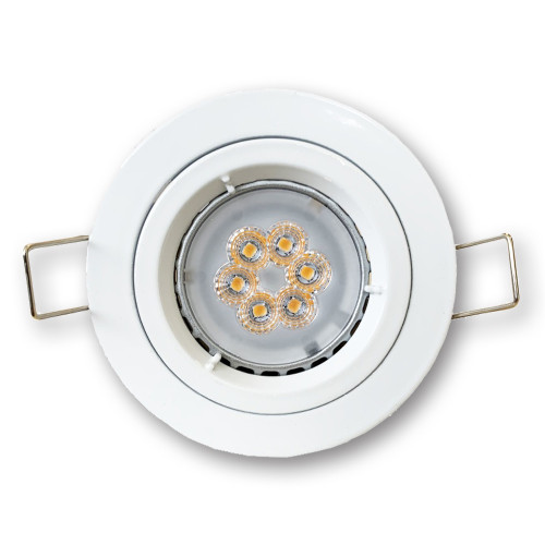 Mega LED - Syros Downlight Fixture - Aluminum Alloy, For MR16 or GU10 Bulbs