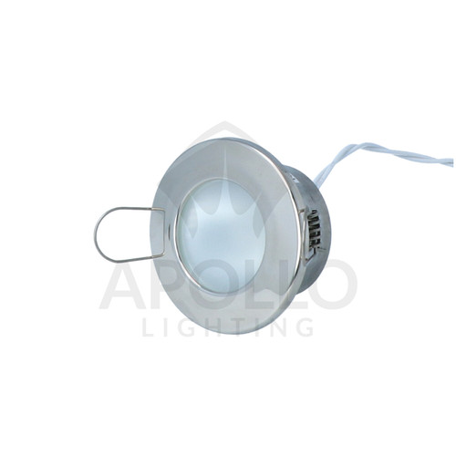 Mega LED - Chios LED Downlight - Stainless Steel 316 Bezel, For G4 Bulb, Inox Finish