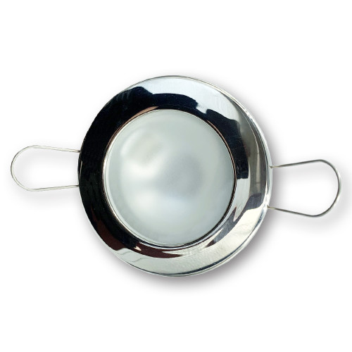Mega LED - Lakka Downlight Fixture - Frosted Glass, For G4 Bulbs - Apollo Lighting