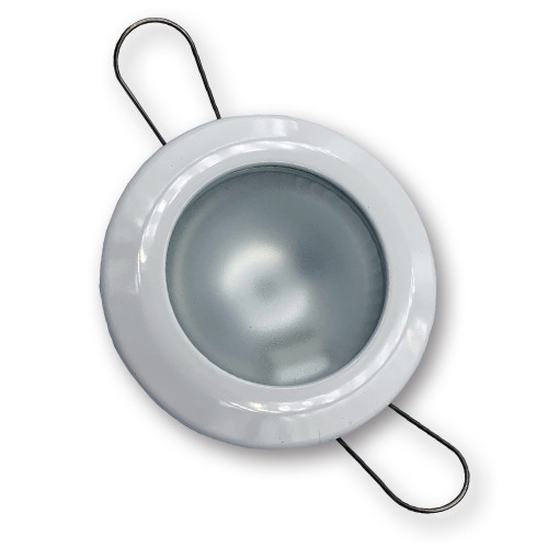 Mega LED - Lakka Downlight Fixture - Frosted Glass, For G4 Bulbs