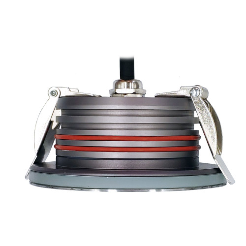 Mega LED - LED Downlight - 10W, 700 Lumens, Warm White 3000K, Aluminum Housing, 10-30V DC (LEROS)