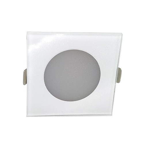 Mega LED - LED Downlight - 10W, 700 Lumens, Warm White 3000K, 10-30V DC (TILOS-SQ)