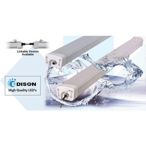 Mega LED - LED Triproof Light - 600mm, 30W, Stainless Steel Screw & Bracket, 220-240V AC (30685HP)