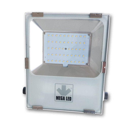 Mega LED - LED Flood Light - 50W, 6500 Lumens, Marine C5M Anti-Corrosion Coating, 85-300V AC (30284M)