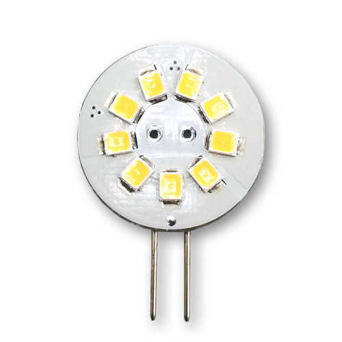 Mega LED - LED G4 Back Pin Replacement Bulb - 1.3 Watt, 140 Lumens, 10-30V DC & 12V AC (30612-RP)