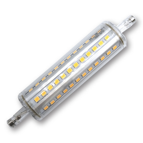 Mega LED - LED Replacement Bulb - R7S Type, 10W, 1000 Lumens, 85-265V AC, Beam Angle 360°, 3000K (30860-WW)