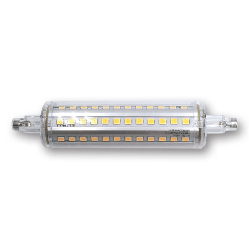 Mega LED - LED Replacement Bulb - R7S Type, 10.0 Watt, 1200 Lumens, 120V AC, Beam Angle 360°, 3000K (30860-HP-120)