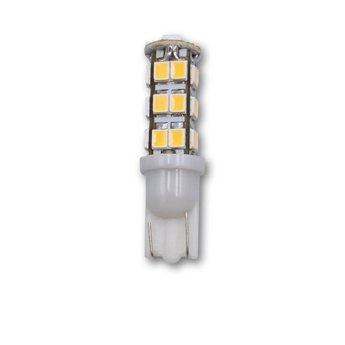 Mega LED - LED Replacement Bulb - T10 Type, 2.5 Watt, 300 Lumens, 10-30V DC, Beam Angle 360°, 3000K (30096) - Apollo Lighting