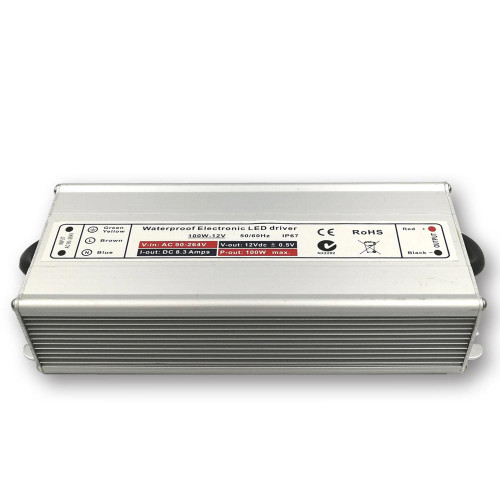 Mega LED - LED Power Supply - 100-277V AC, 24V DC, 4.15A/24V, 100W (30551)