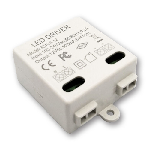 Mega LED - Driver Power Supply - 100-240V AC, 24V DC, 0.25A, 6W (30168-24)