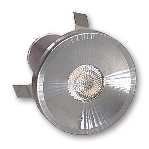 Mega LED - Mykonos LED Courtesy Light - 1 Watt, Warm White 3000K, Snap In Mounting, Aluminum Housing, 12-24V DC