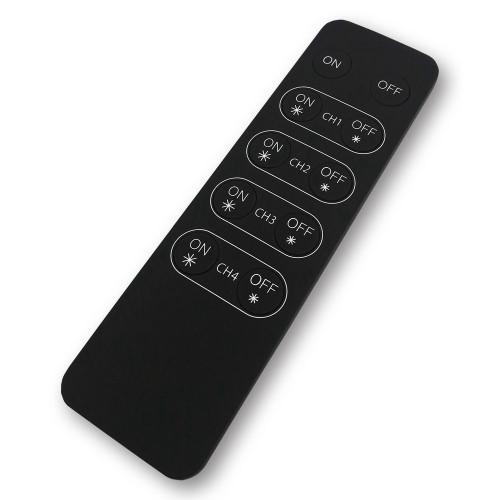 Mega LED - RF Remote Control - 1 Zone, For 30902 Dimmer With ON-OFF & Dimmer Function (30902A) - Apollo Lighting