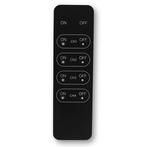 Mega LED - RF Remote Control - 1 Zone, For 30902 Dimmer With ON-OFF & Dimmer Function (30902A)