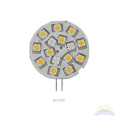 SCANDVIK - Replacement Bulb - 12/24V, 150lm, Warm White, 0.14A, G4, 1.7W (41050)