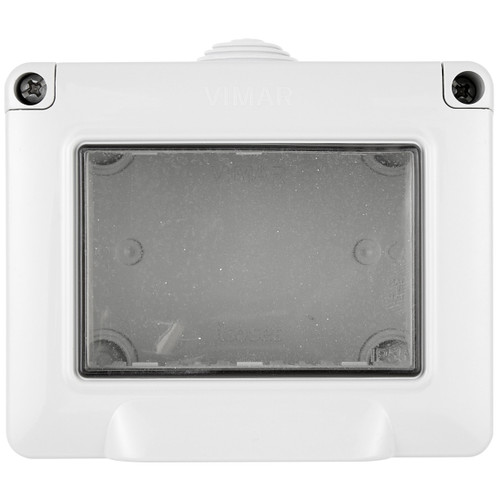 Vimar IP55 3-Module Surface Enclosure, For Eikon Arké Plana, 3pk