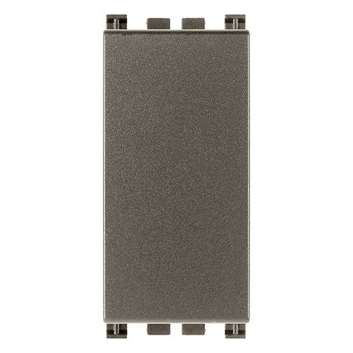 Vimar Arké Blank Module, 1 Module, Flush Mount, Plastic