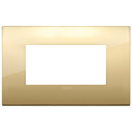 Vimar Arké 19654 Classic Cover Plate, 4-Module