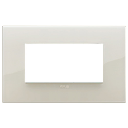 Vimar Arké 19654 Classic Cover Plate, 4-Module