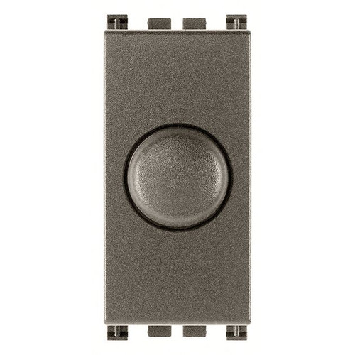 Vimar Arké Rotary Dimmer, 120V, 30-500W/30-300VA, 50-60 Hz