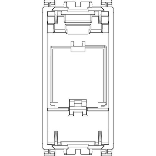 Vimar Arké MINI-COM Panduit Adaptor, 22.2 x 49 x 20.4 mm