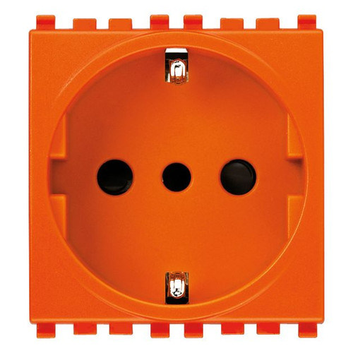 Vimar Arké SICURY P30 Socket Outlet, 2P+E, 16A, 250V, 2 Modules
