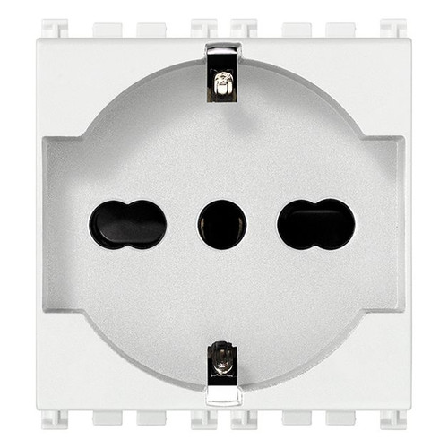 Vimar Arké SICURY Universal Socket Outlet, Italian Standard P40, 2P+E, 16A 250V