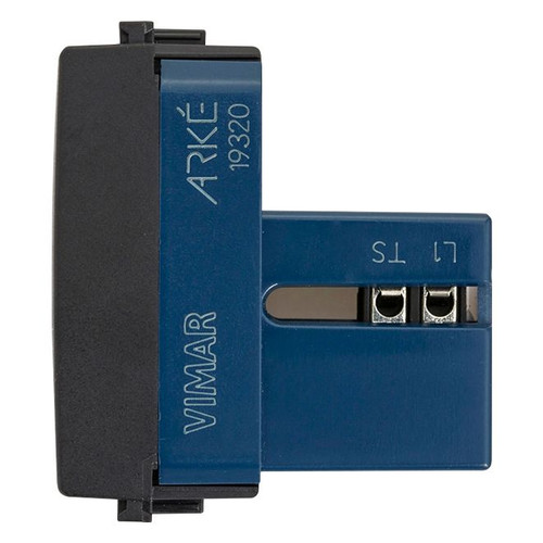 Vimar - Arké 19320 RJ11 Phone Jack - Screw Terminals, 6-Position 4-Conductor (6/4), IP20, Plastic - Apollo Lighting