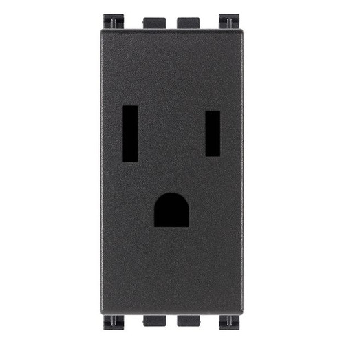 Vimar Arké SICURY Socket Outlet, 2P+E, 15A, 127V, American and Saudi Arabian Standards