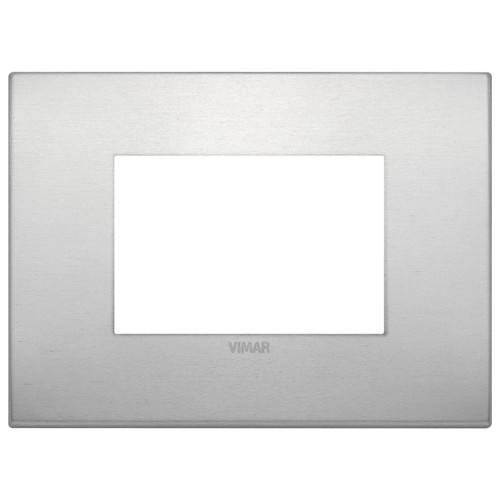 Vimar Arké 19653 Classic 3-Module Cover Plate, 122 x 90 mm, IP00