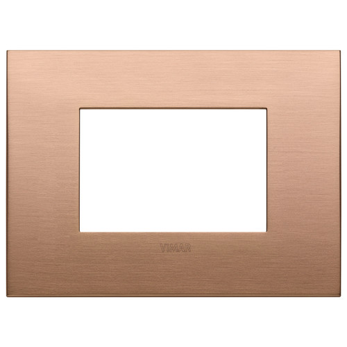 Vimar Arké 19653 Classic 3-Module Cover Plate, 122 x 90 mm, IP00