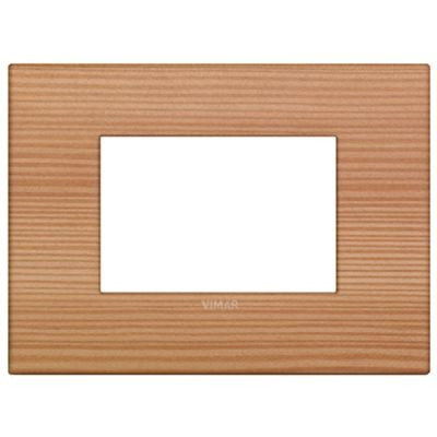 Vimar Arké 19653 Classic 3-Module Cover Plate, 122 x 90 mm, IP00