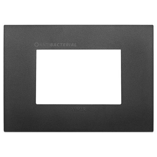Vimar Arké 19653 Classic 3-Module Cover Plate, 122 x 90 mm, IP00
