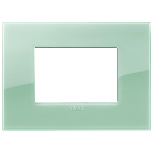 Vimar Arké 19653 Classic 3-Module Cover Plate, 122 x 90 mm, IP00