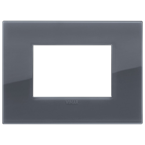Vimar Arké 19653 Classic 3-Module Cover Plate, 122 x 90 mm, IP00