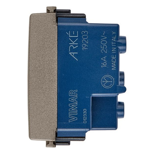 Vimar - Arké 19203 SICURY Bpresa P17/11 Socket Outlet - 2P+E 16 A 250 V, Italian Standard, IP20, Plastic - Apollo Lighting