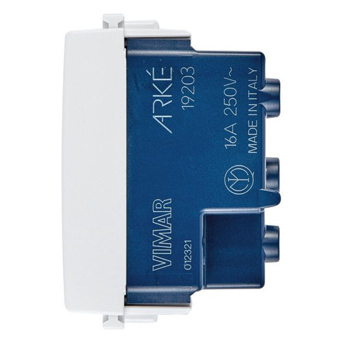 Vimar Arké SICURY P17/11 Socket Outlet, 2P+E, 16A 250V, IP20, Flush Mount