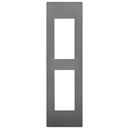 Vimar Arké Classic Cover Plate, 2-Module, Panel Mounting, Technopolymer