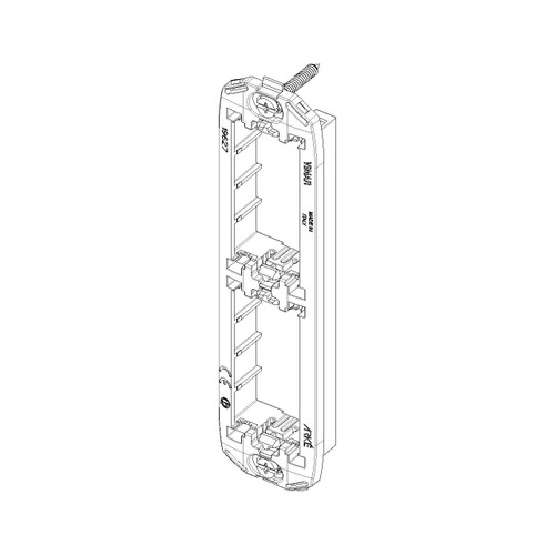 Vimar Arké 2-Module Panel Mounting Frame, With Screws