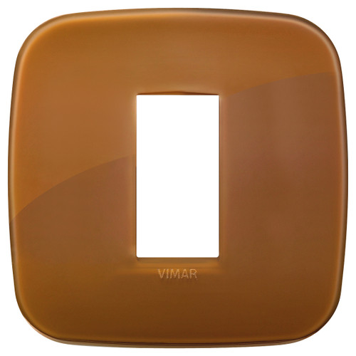 Vimar - Arké 19671 Round Cover Plate - 1 Module, Plastic - Apollo Lighting