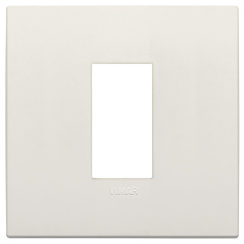 Vimar - Arké 19641 Classic Cover Plate - 1-Module, Plastic - Apollo Lighting