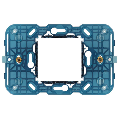 Vimar Arké 2-Central-Module Mounting Frame With Screws, For 60 mm or 56x56 mm Mounting Boxes - Apollo Lighting