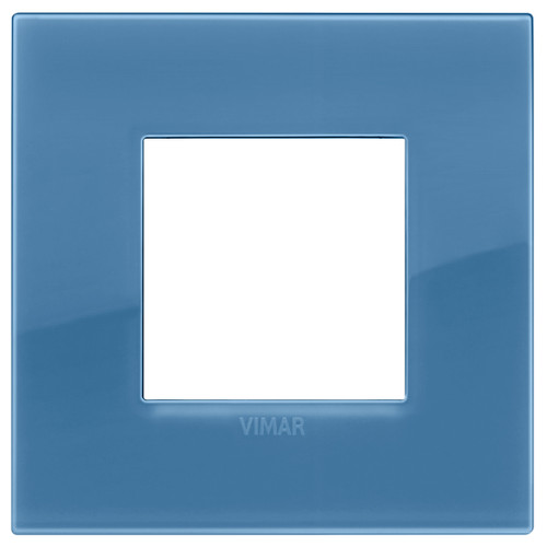 Vimar - Arké 19642 Classic Cover Plate - 2 Module, Plastic - Apollo Lighting