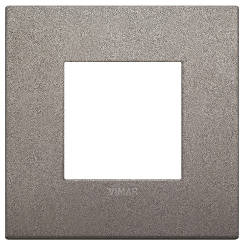 Vimar Arké Classic 2-Module Cover Plate, 90 x 90 mm