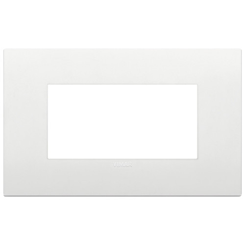 Vimar - Arké 19654 Classic Cover Plate - 4 Module, Plastic - Apollo Lighting