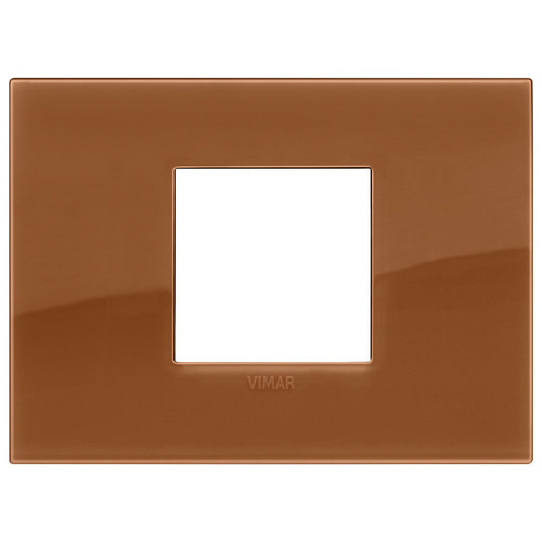 Vimar - Arké 19652 Classic Cover Plate - 2 Central Module, Plastic - Apollo Lighting