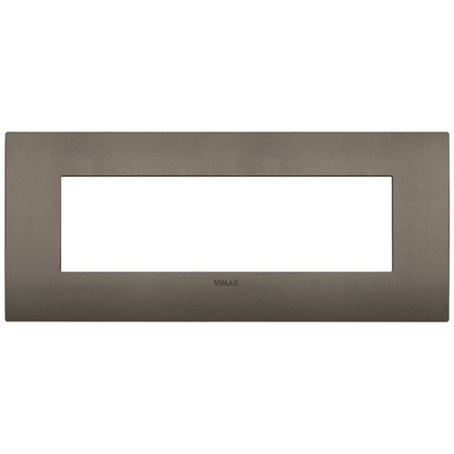 Vimar - Arké 19657 Square Cover Plate - 7 Module, Plastic - Apollo Lighting