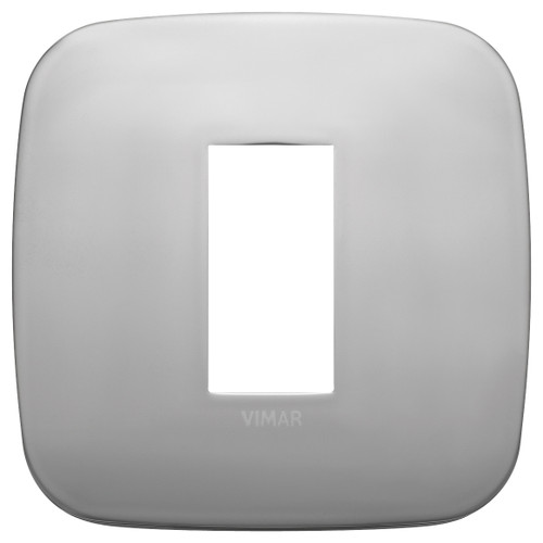Vimar Arké Round Cover Plate, 1 Module, Metal
