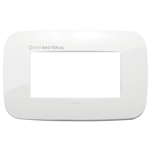 Vimar Arké Round Cover Plate, 4-Module, Technopolymer