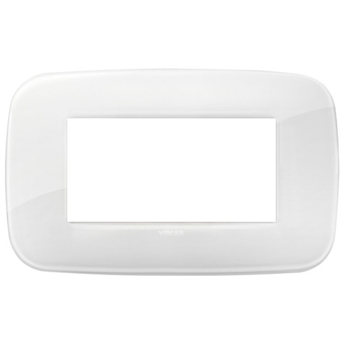 Vimar Arké Round Cover Plate, 4-Module, Technopolymer